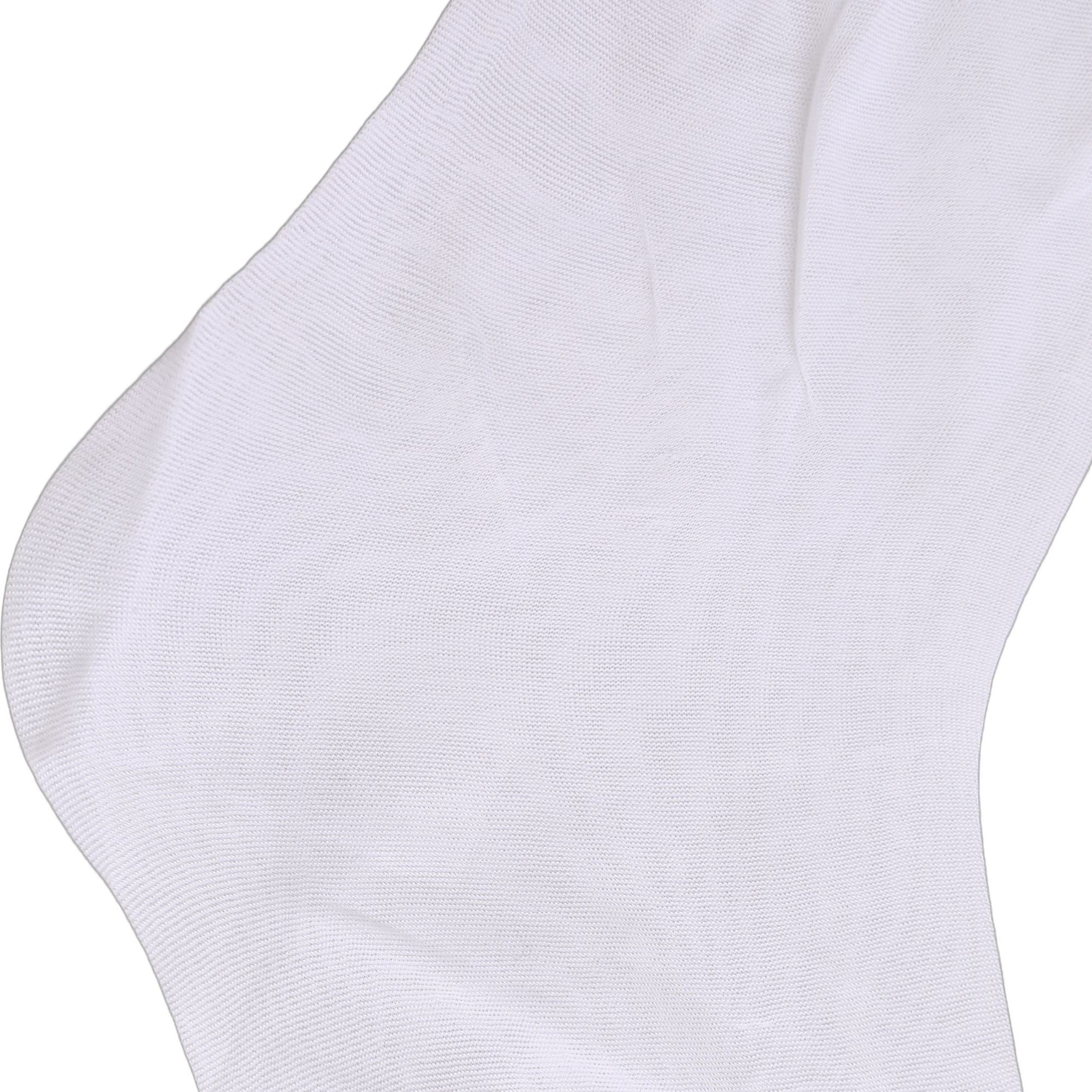 Dolce & Gabbana .White Nylon Logo Calf Long Women Accessory Socks