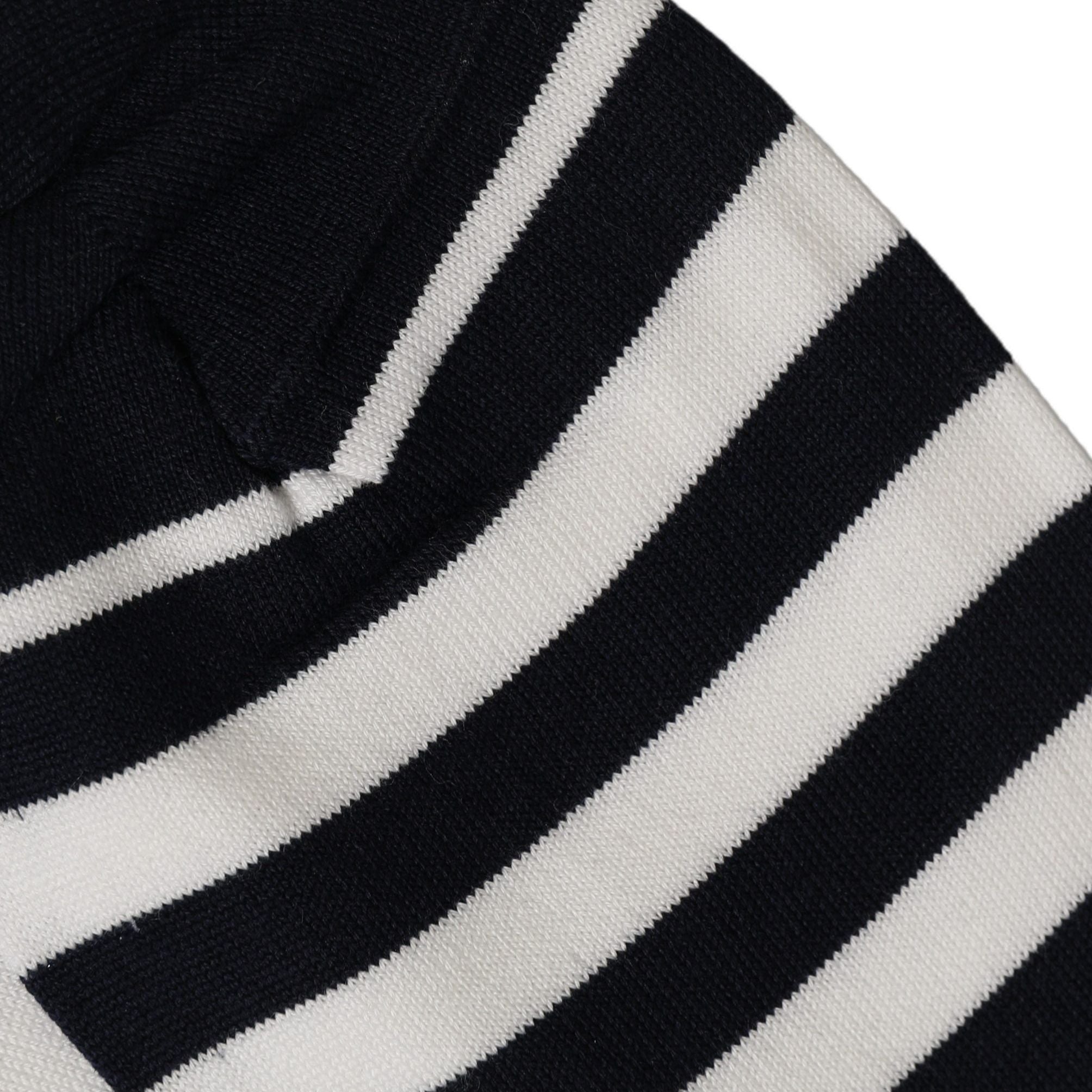 Dolce & Gabbana Black White Stripes Cotton Mid Calf Accessory Socks