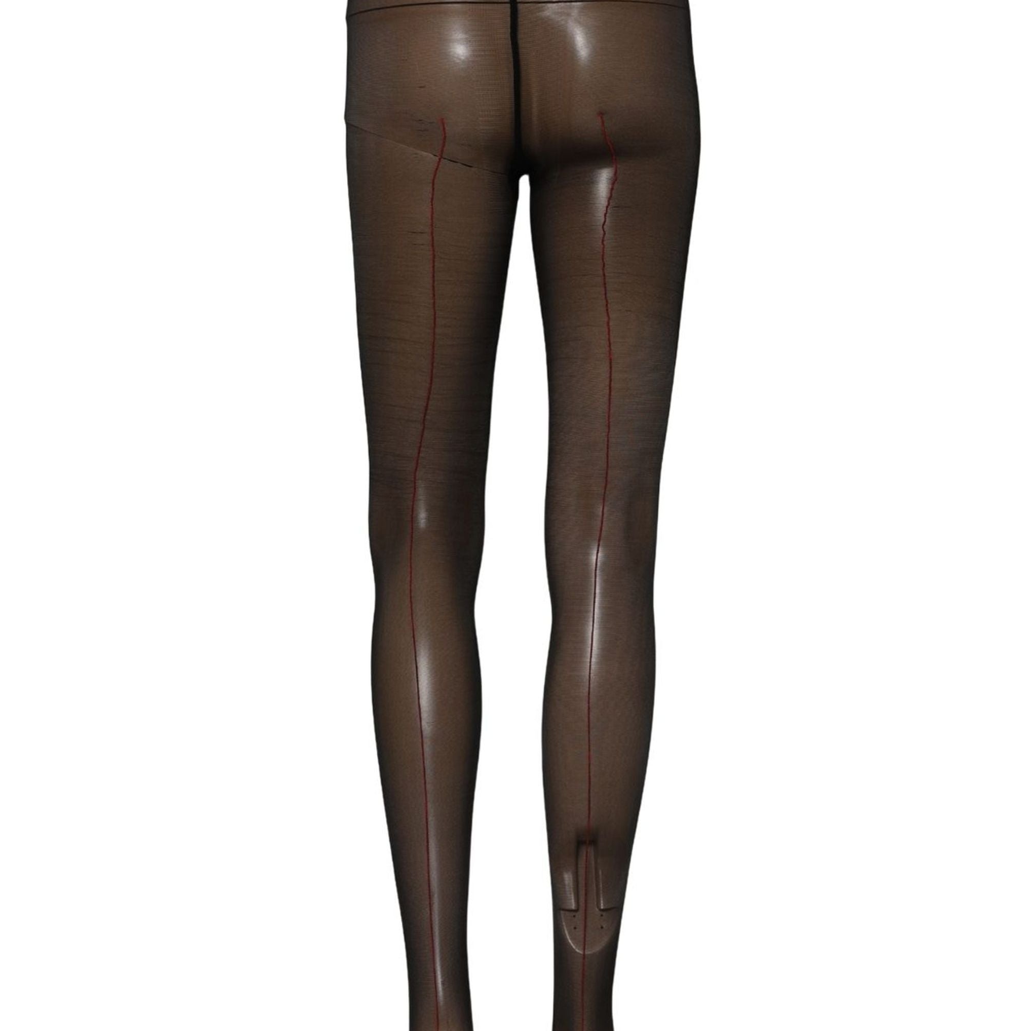 Dolce & Gabbana Black Nylon Tights Stocking Pantyhose Socks