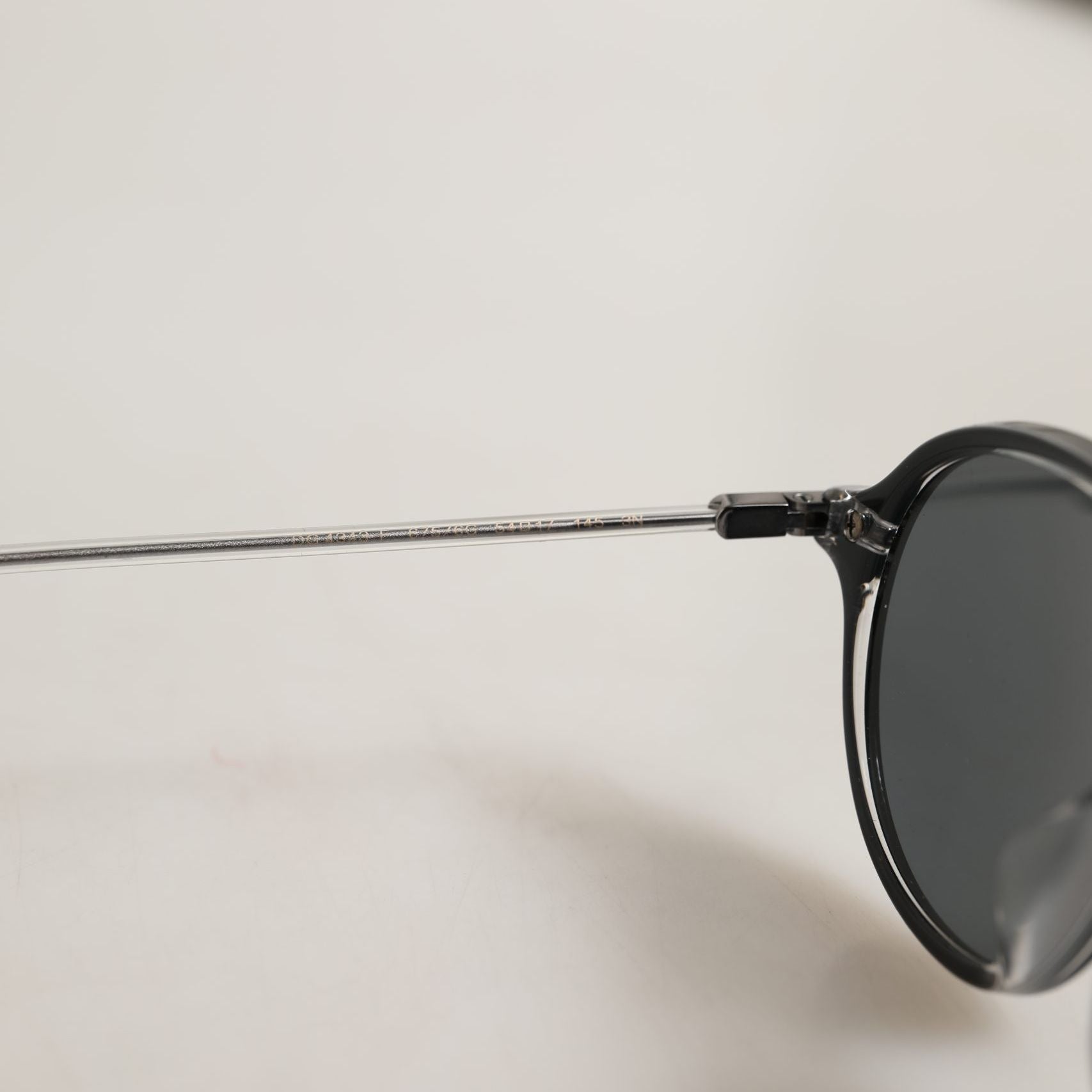 Dolce & Gabbana Black Acetate Frame DG4343F Bridge Detail Sunglasses