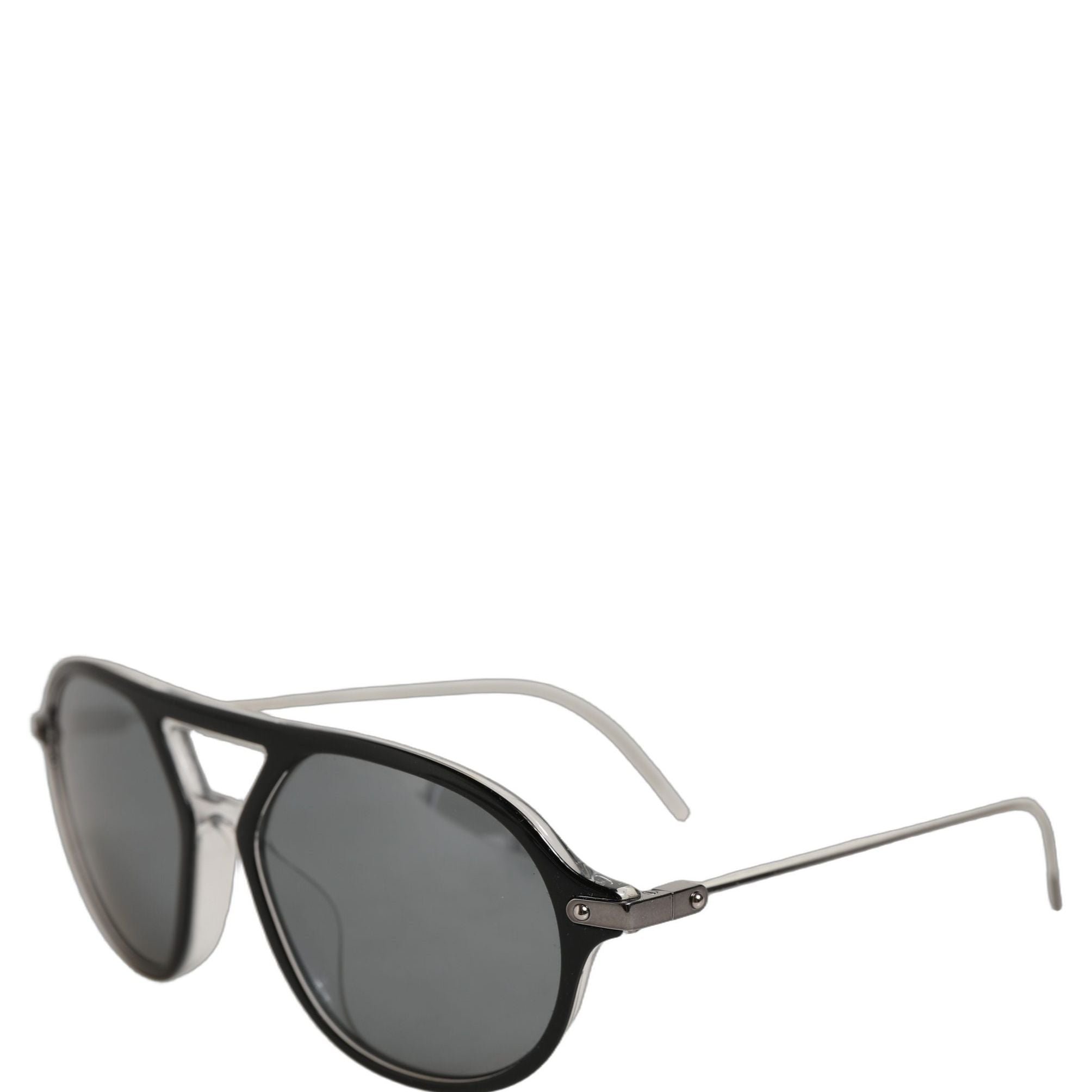 Dolce & Gabbana Black Acetate Frame DG4343F Bridge Detail Sunglasses