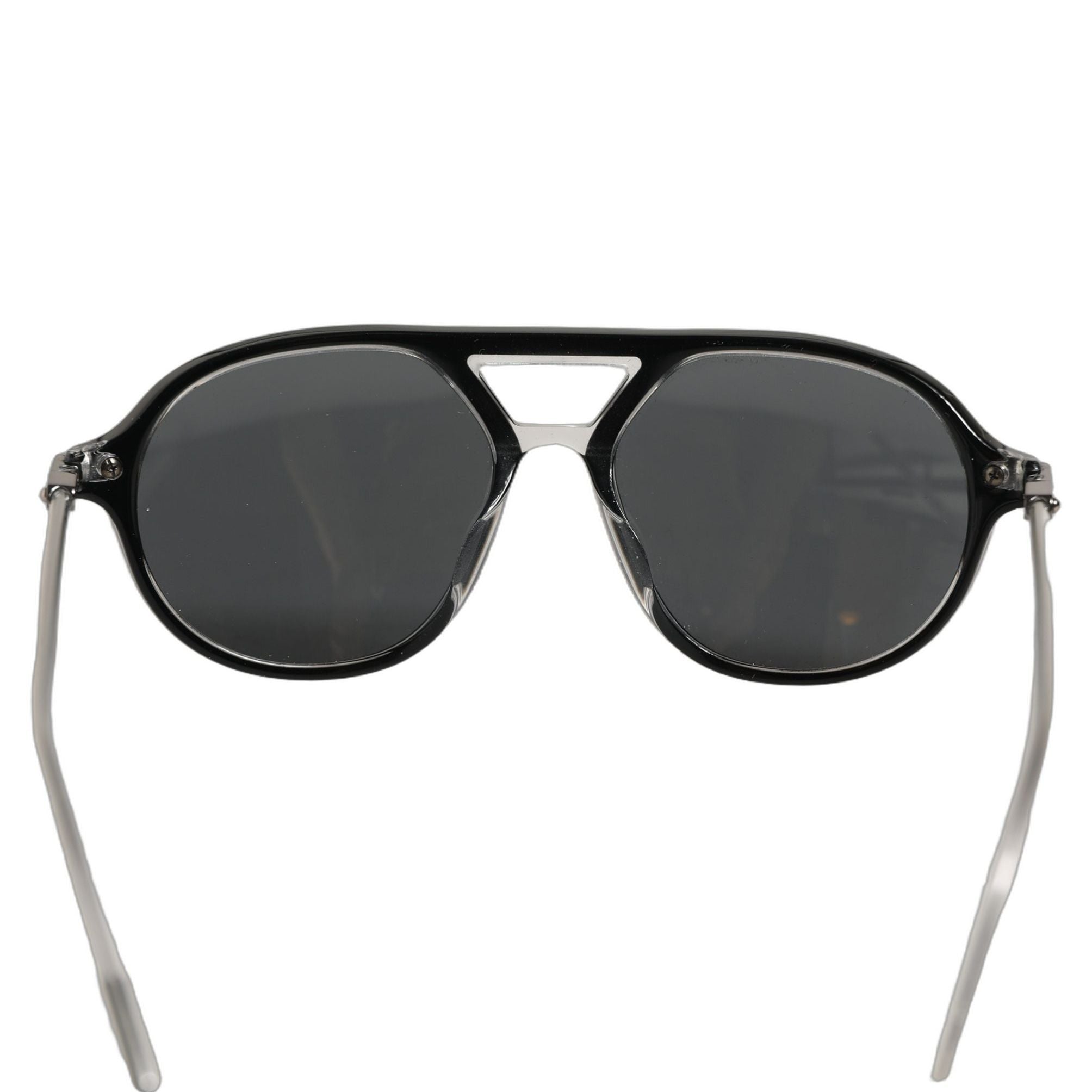 Dolce & Gabbana Black Acetate Frame DG4343F Bridge Detail Sunglasses