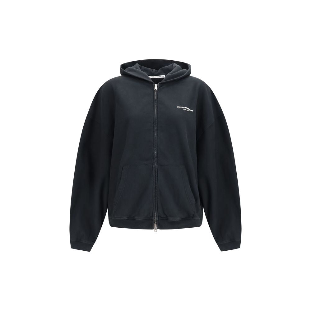 Alexander Wang Black Cotton Sweatshirt