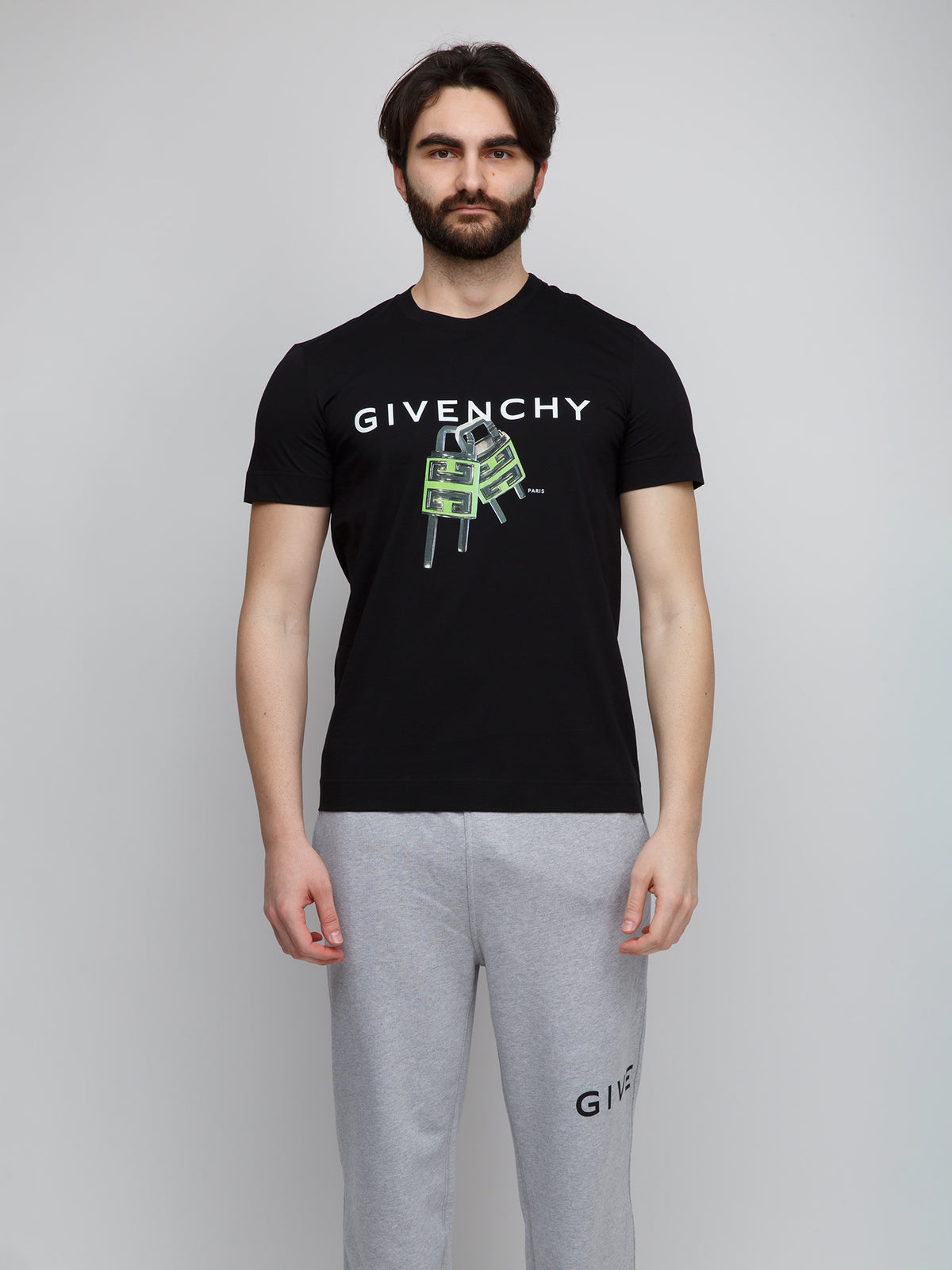 Givenchy Black Cotton Sportswear