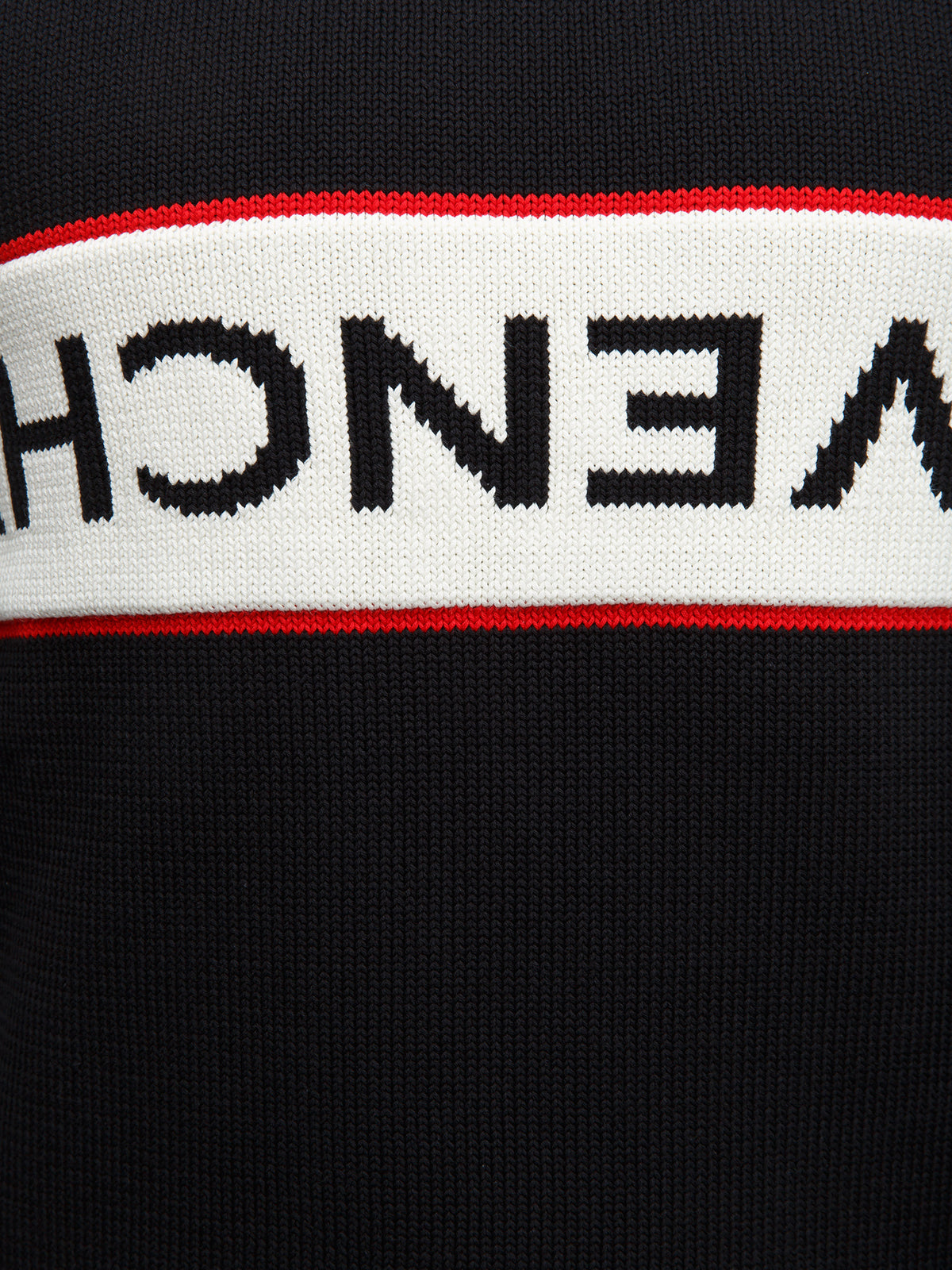 Givenchy Black Cotton Sweater