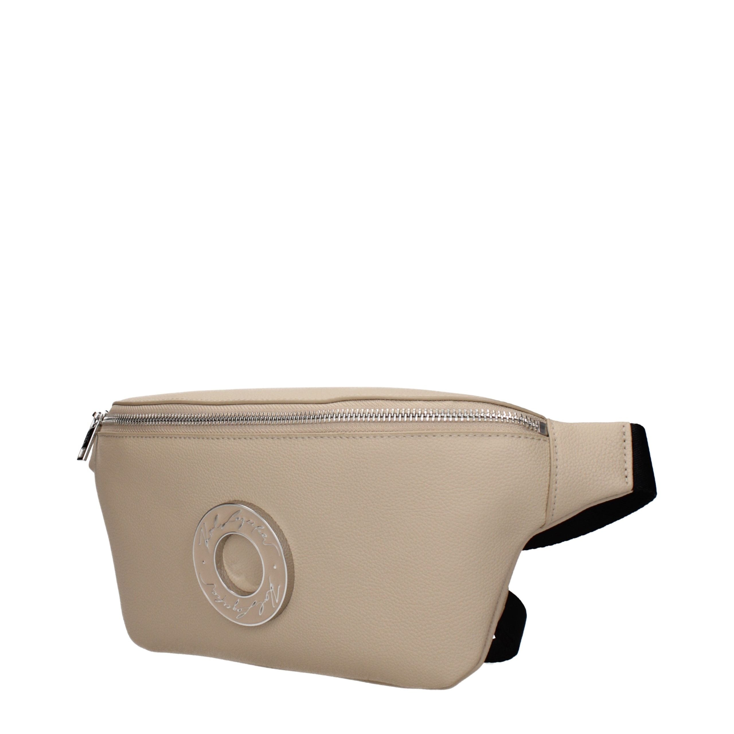 Karl Lagerfeld Beige Leather Backpack