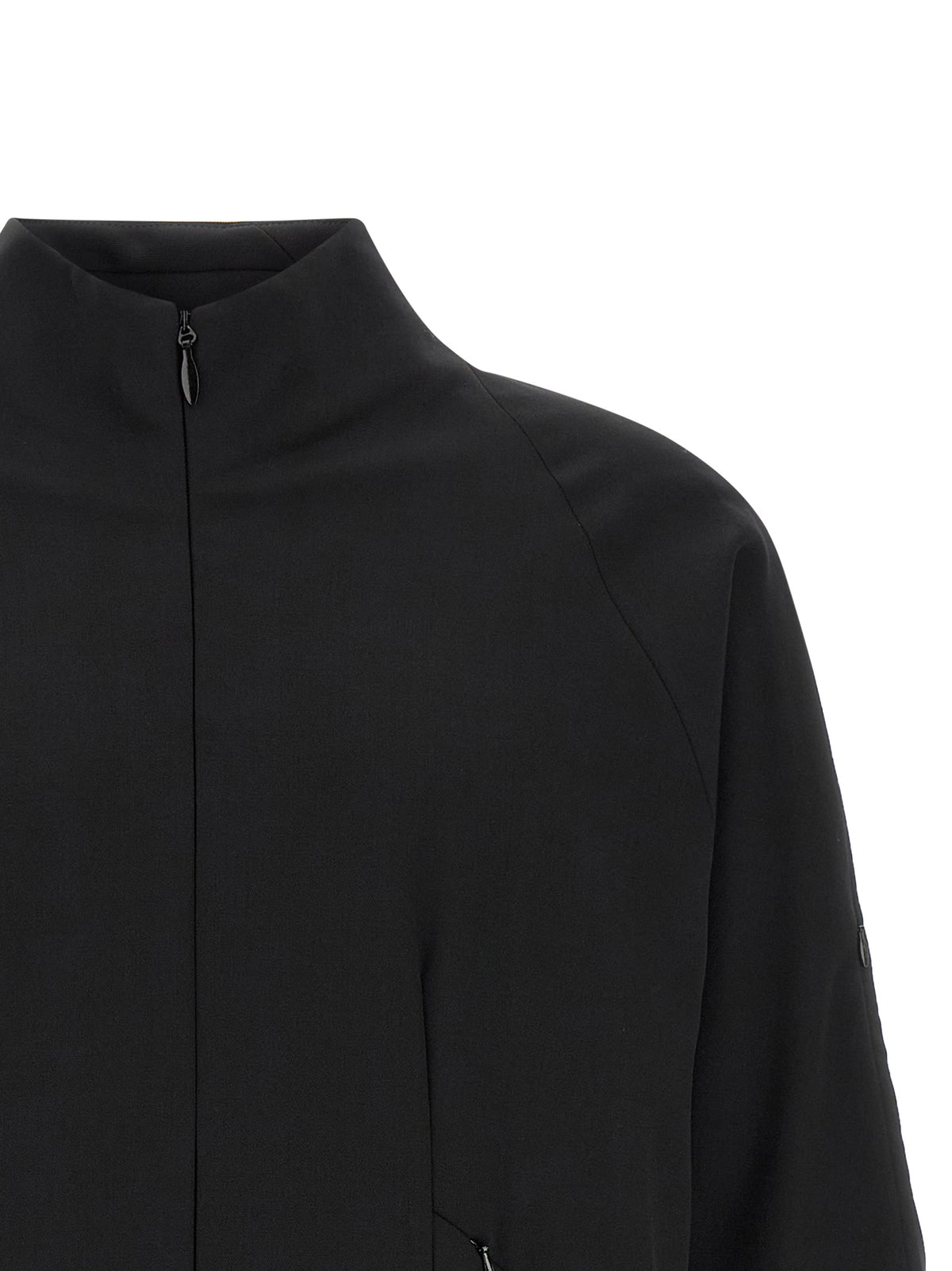 Kiko Kostadinov Black Virgin Wool Full-Length Jacket