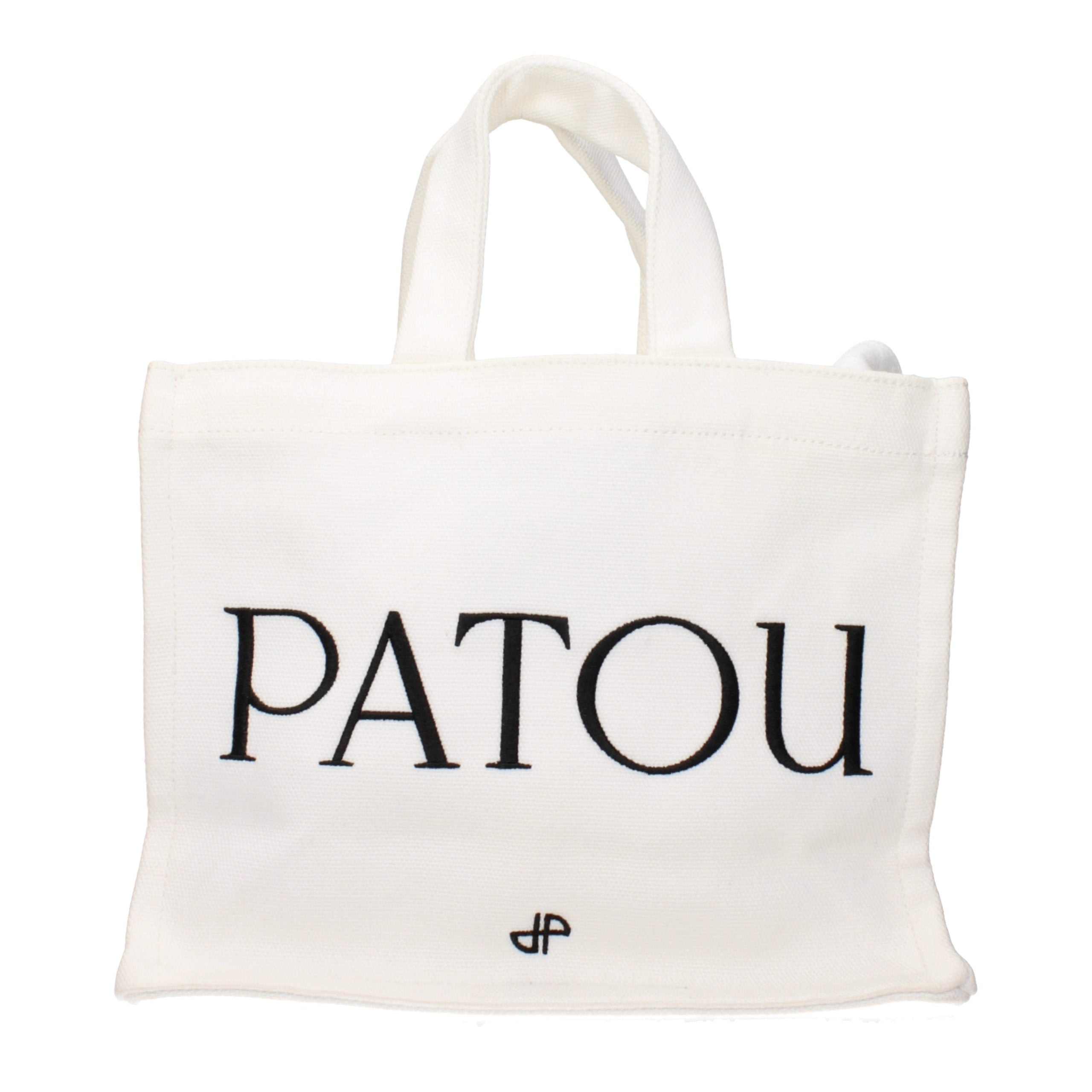 Patou White Fabric Handbag