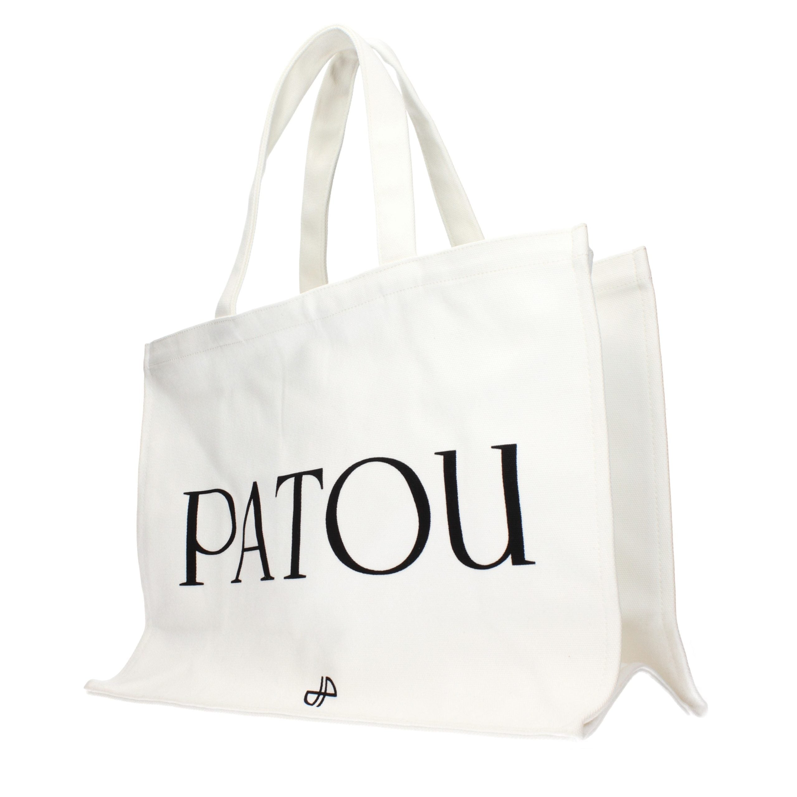 Patou White Fabric Handbag