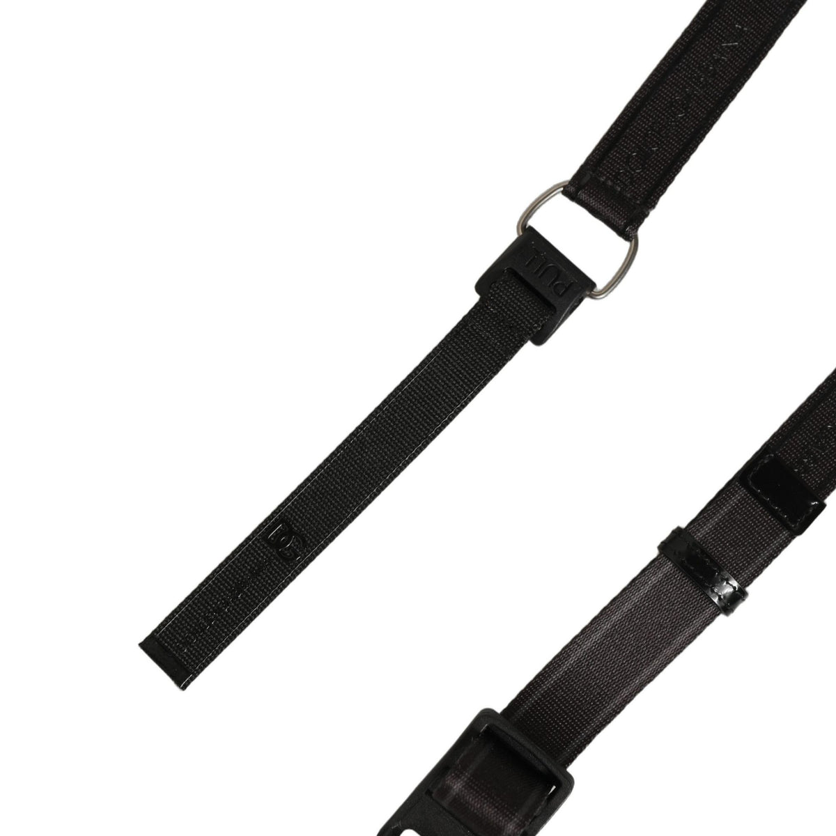 Dolce & Gabbana Men Black Nylon Webbing Plastic Buckle Belt