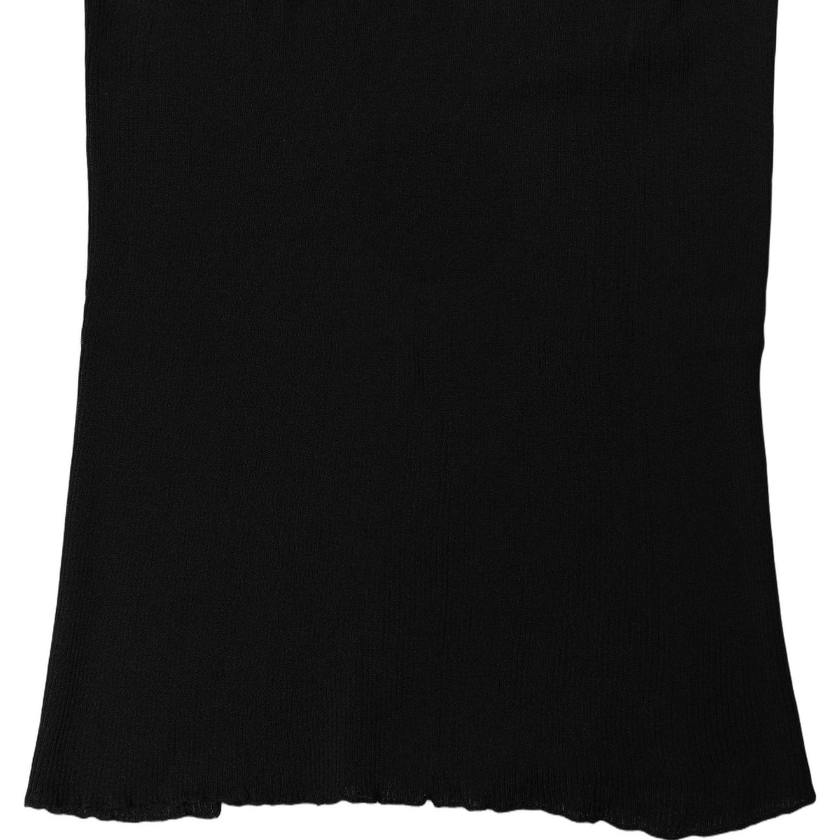 Dolce & Gabbana Men Black Viscose Knitted Neck Warmer Scarf