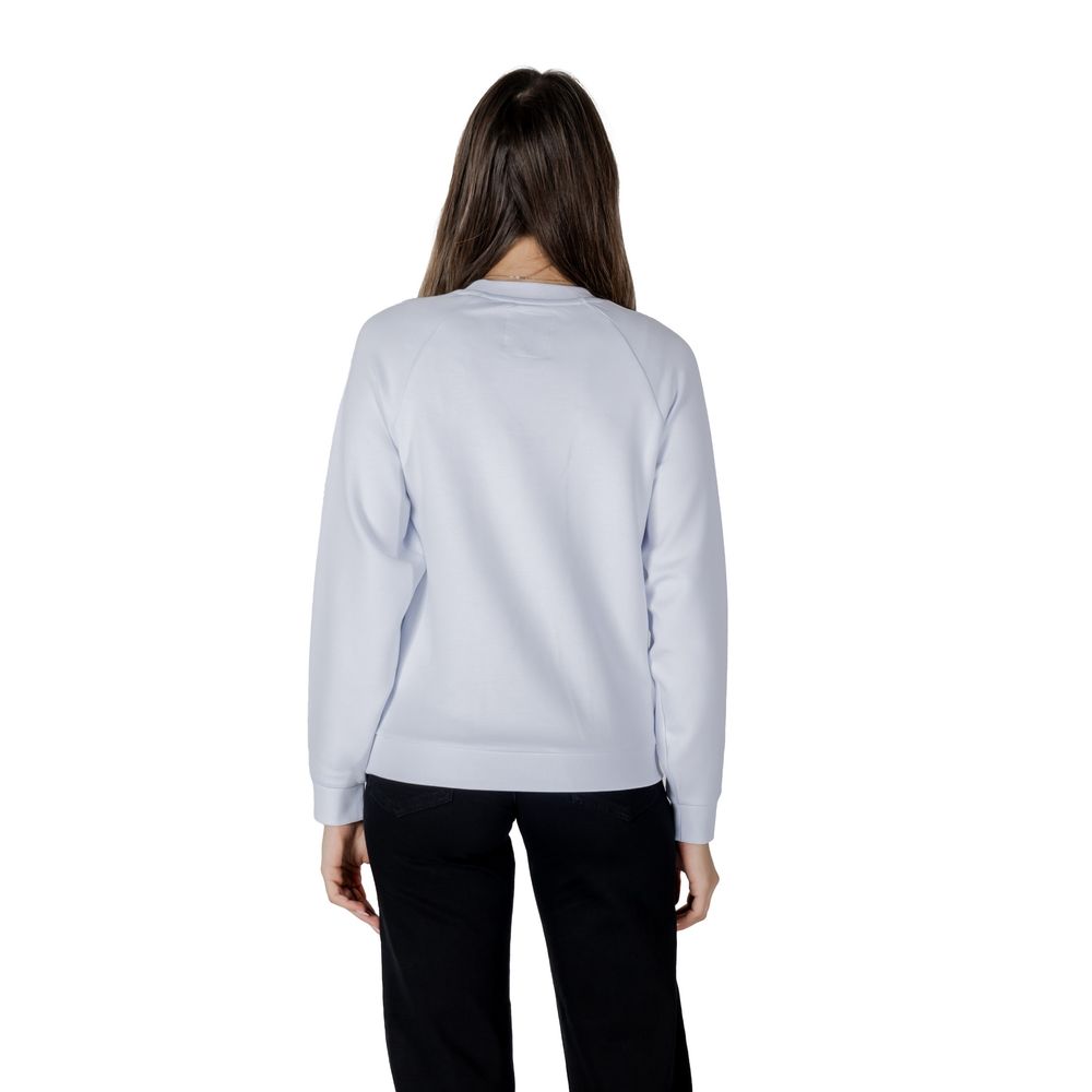 Armani Exchange White Viscose Sweatshirt