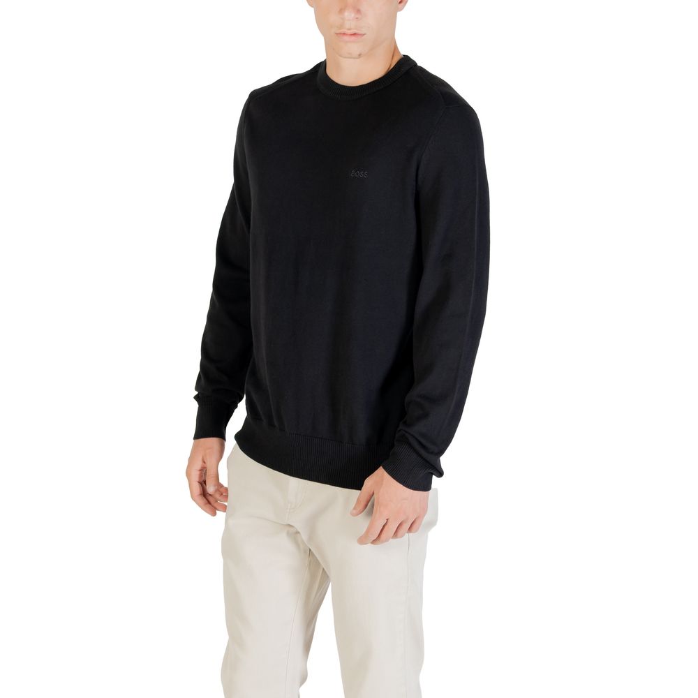 Hugo Boss Black Cotton Sweatshirt
