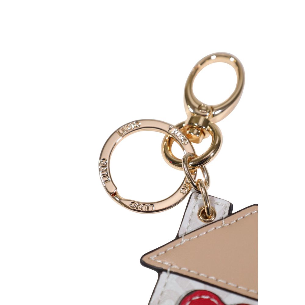 Liu Jo Beige Polyethylene Keychain