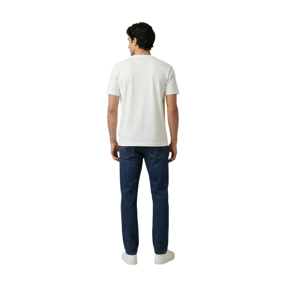 Replay White Cotton T-Shirt