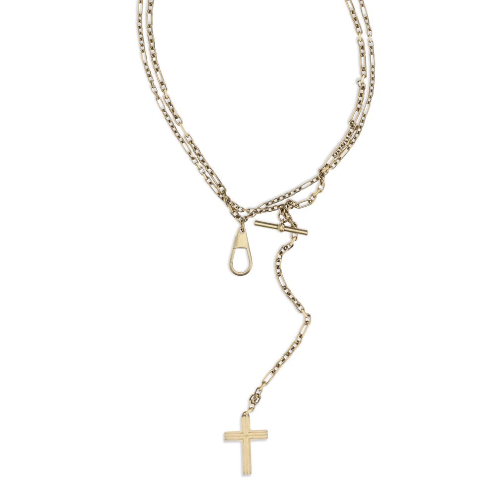 Khaite Gold Brass Keychain