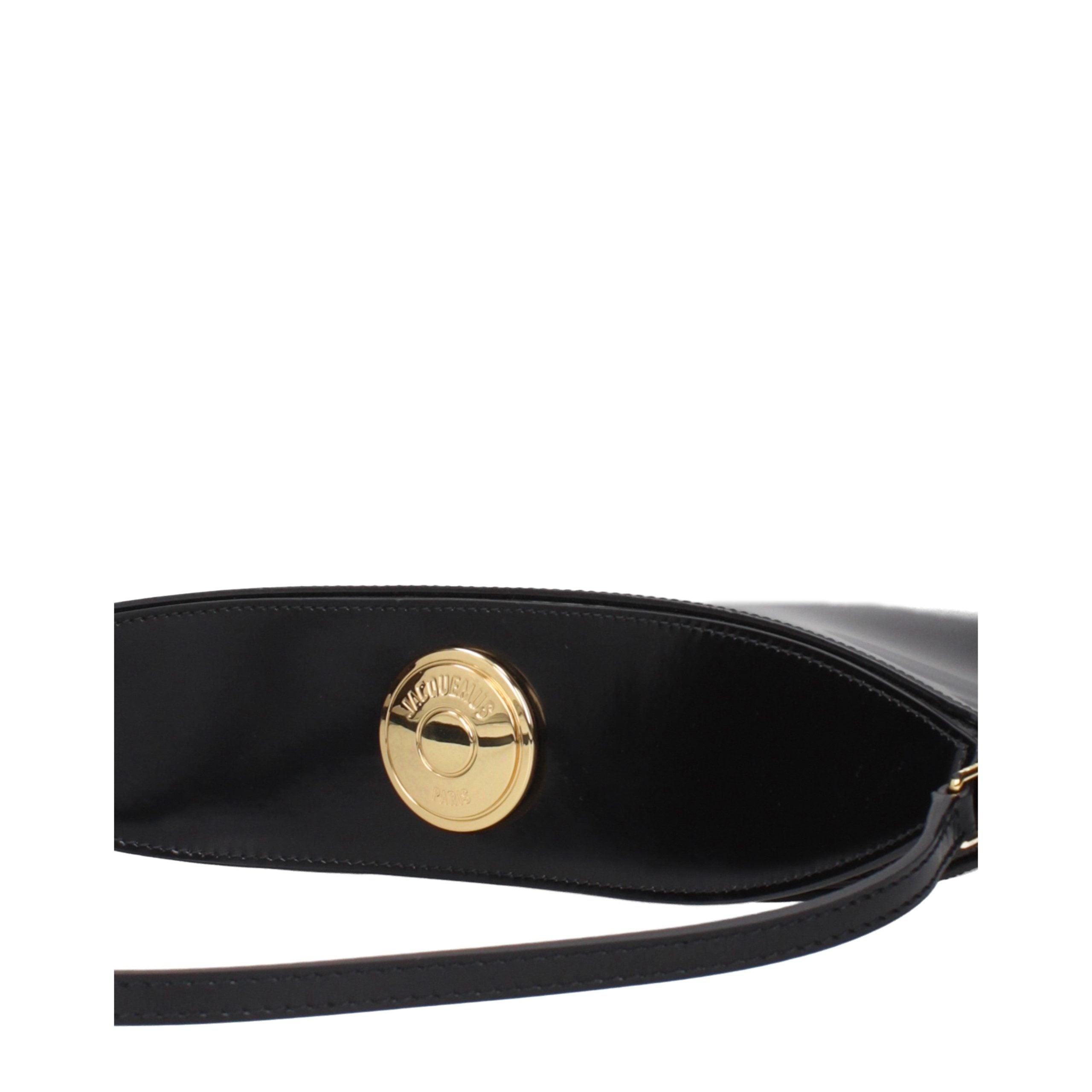 Jacquemus Black Leather Shoulder Bag