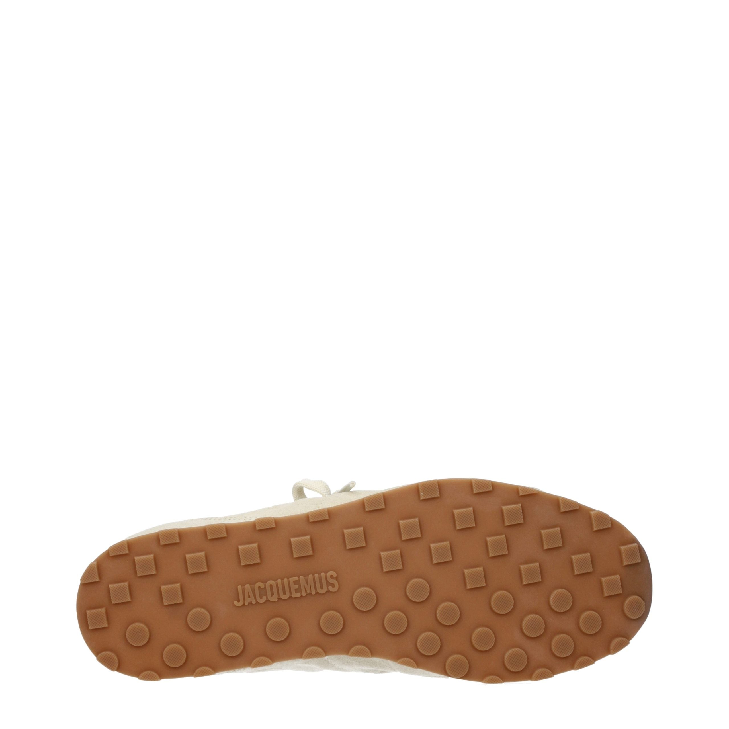 Jacquemus Beige Leather Sneakers
