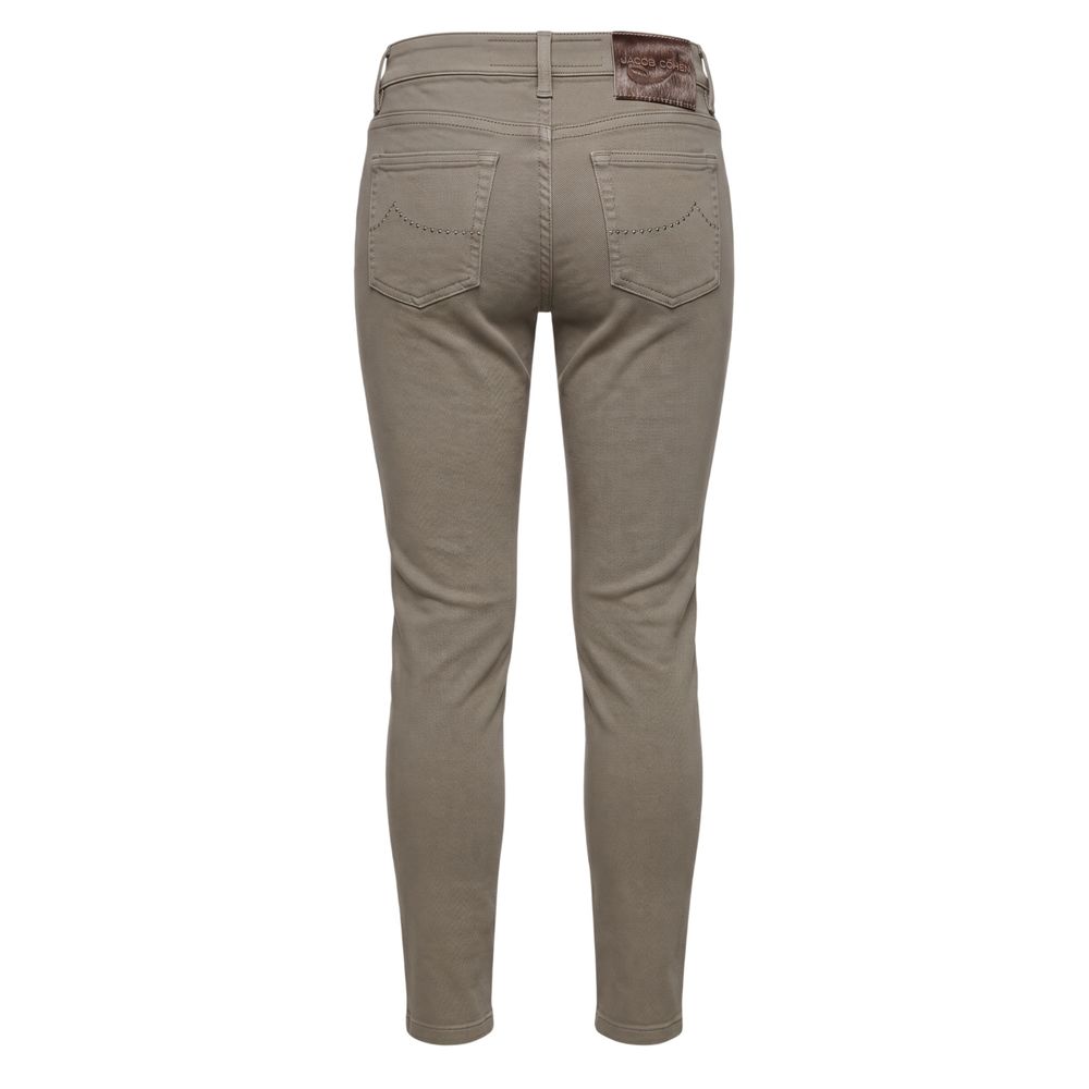 Jacob Cohen Grey Cotton Womens Pant