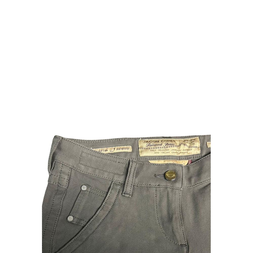 Jacob Cohen Grey Cotton Womens Pant