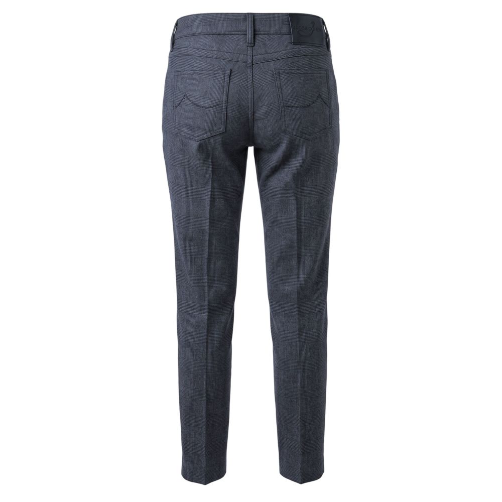Jacob Cohen Blue Wool Women's Pants