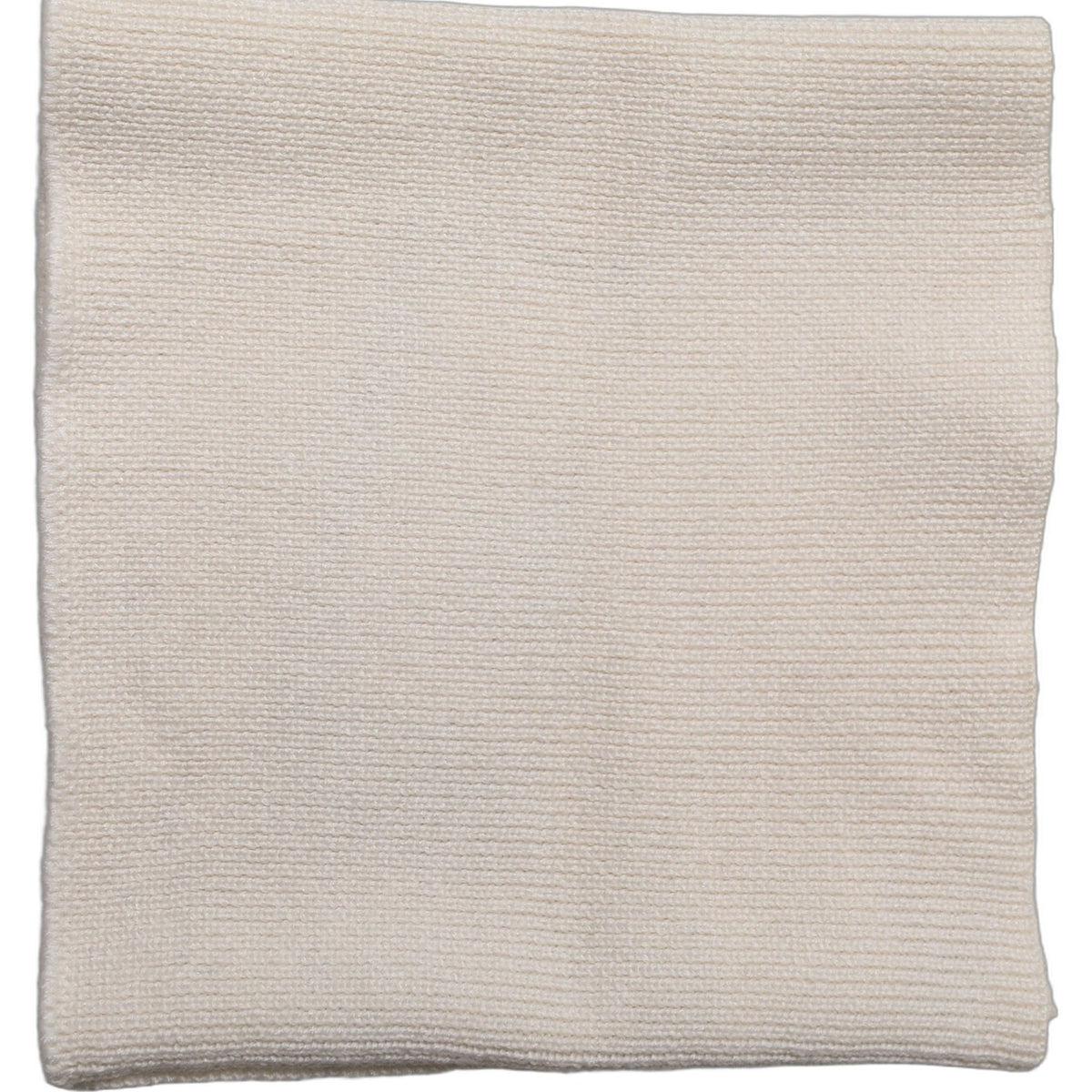Dolce & Gabbana Men White Polyester Knitted Neck Warmer Scarf