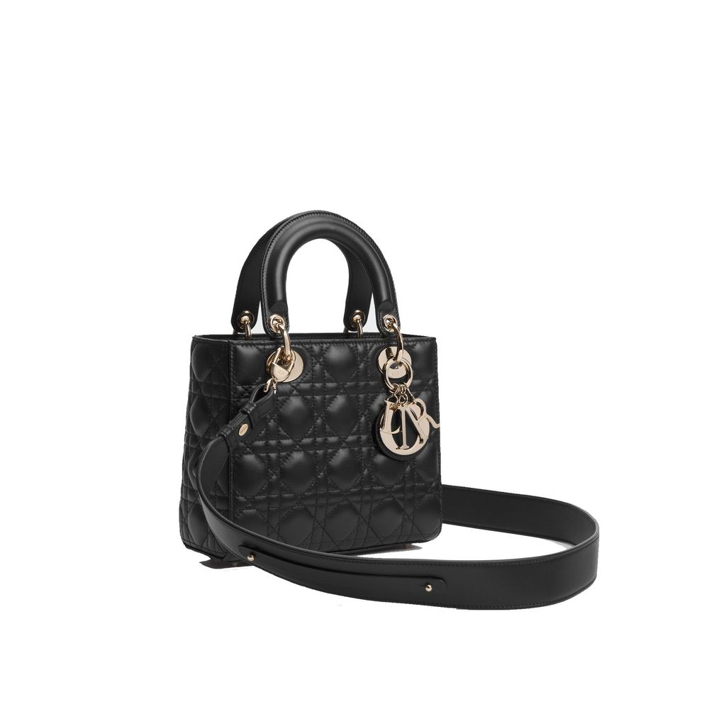 Dior Black Lamb Leather Handbag