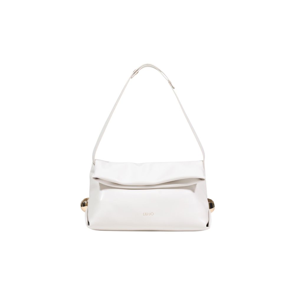 Liu Jo Cream Polyethylene Clutch Bag