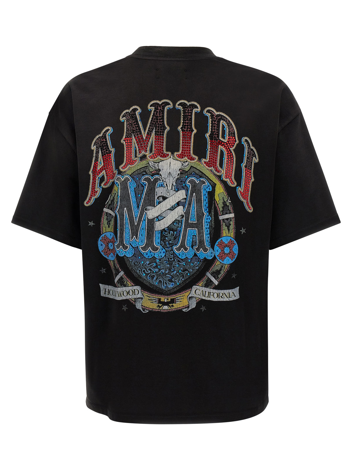 Amiri Black Cotton T-Shirt