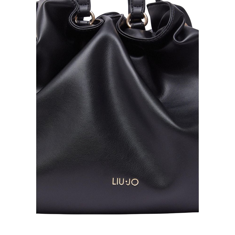 Liu Jo Black Polyethylene Handbag