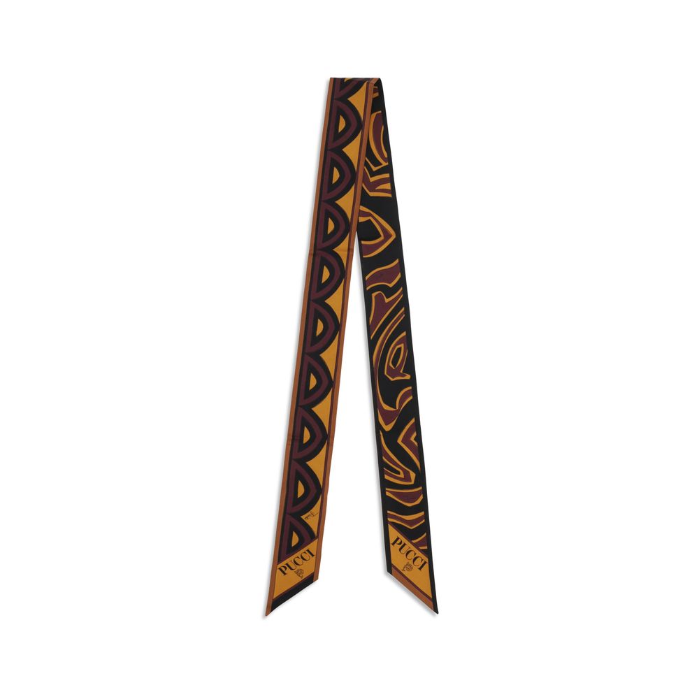 Emilio Pucci Multicolor Silk Scarf