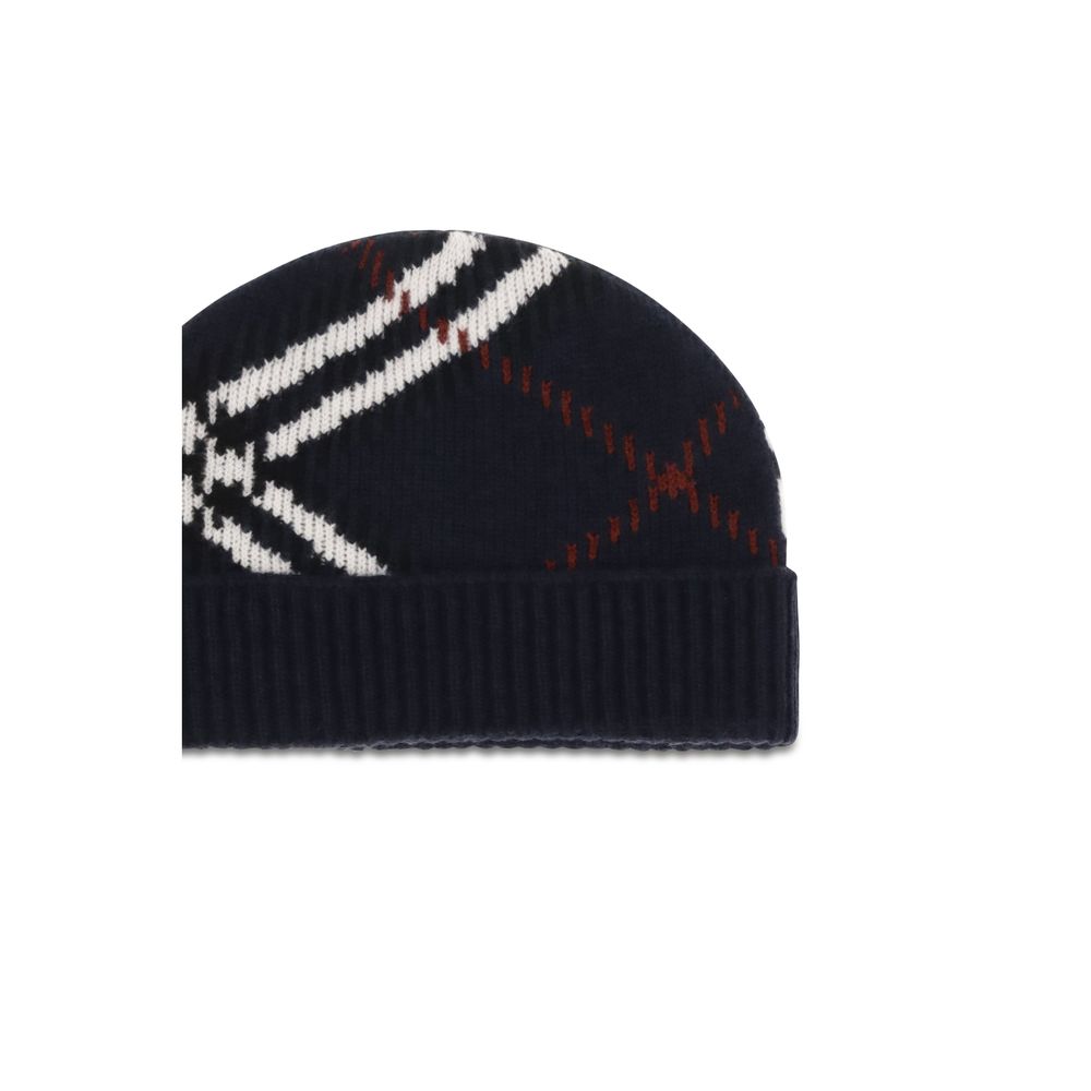 Burberry Blue Cashmere Beanie