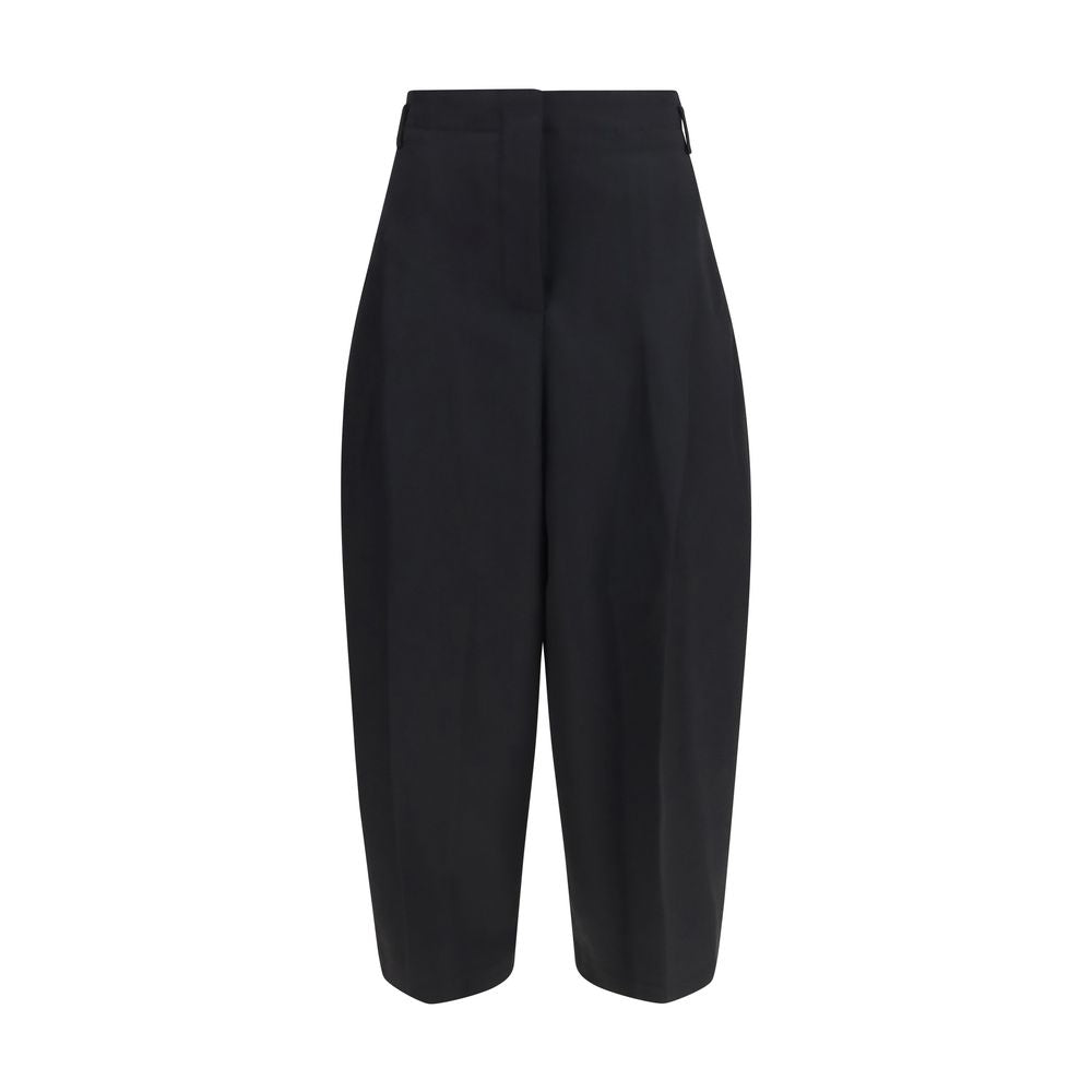 Jacquemus Black Wool Oves Aries Dress Pants