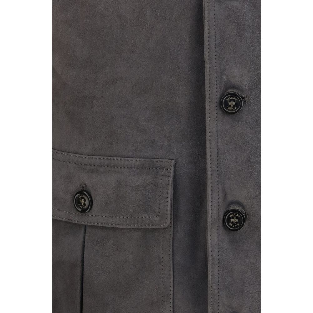 Valstar Brown Calf Leather Bos Taurus Bomber