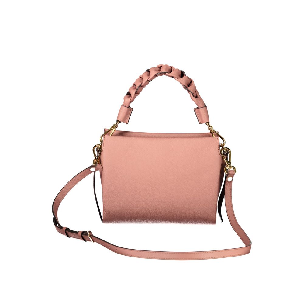 Coccinelle Pink Leather Handbag