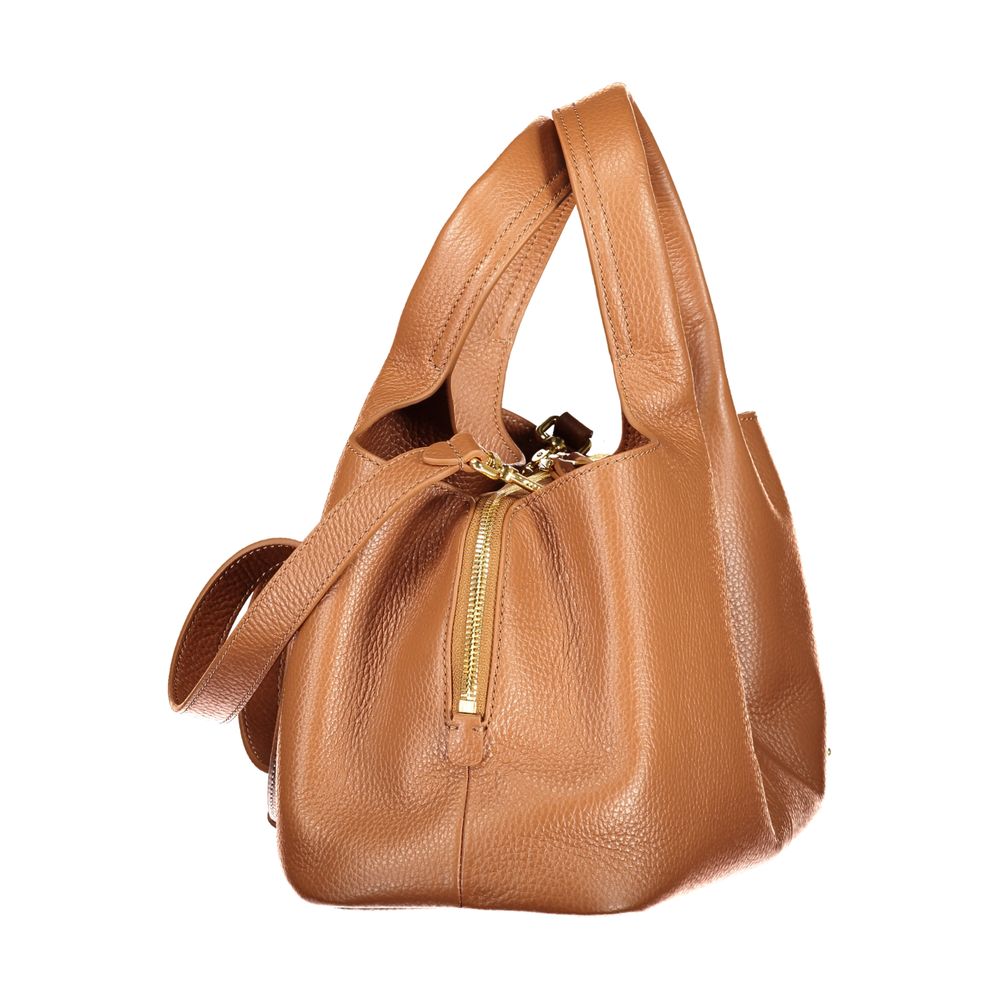 Coccinelle Brown Leather Handbag