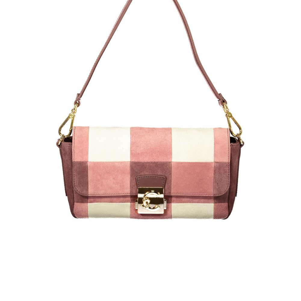 Coccinelle Pink Leather Handbag