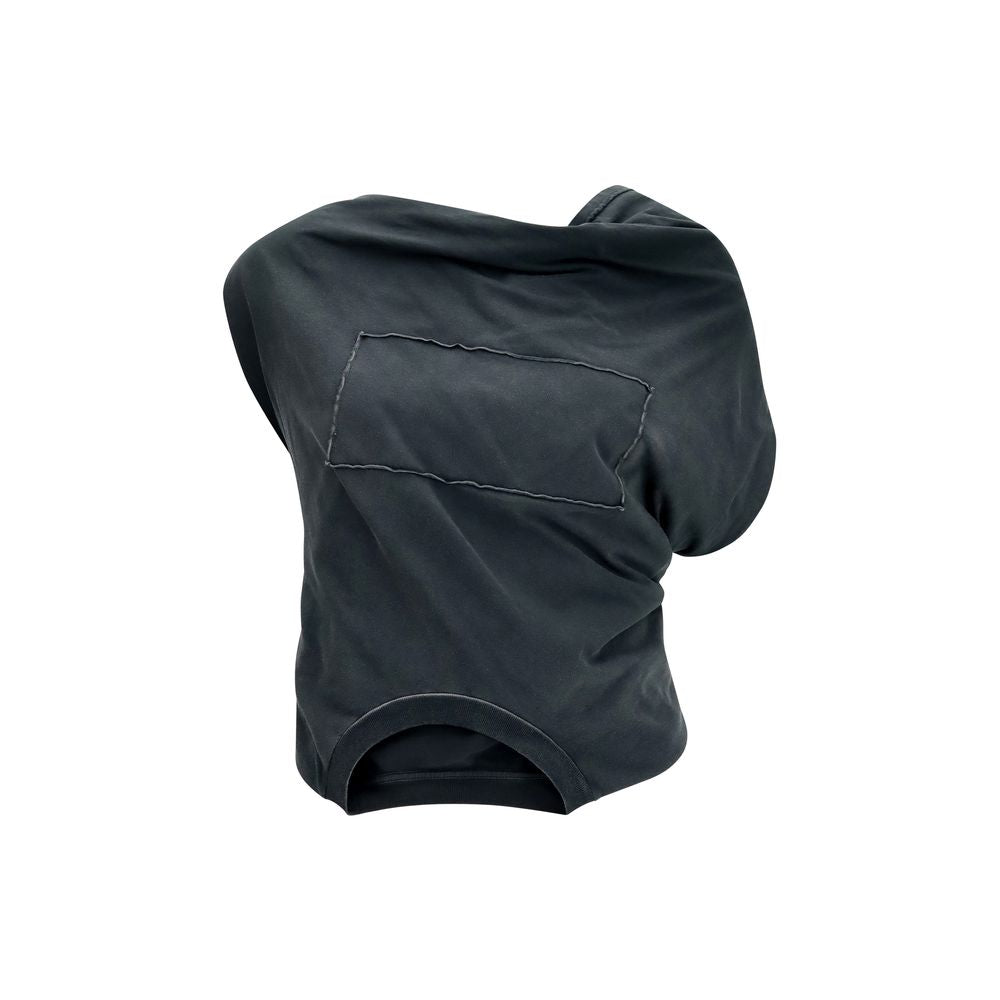 Maison Margiela Gray Cotton Blouse