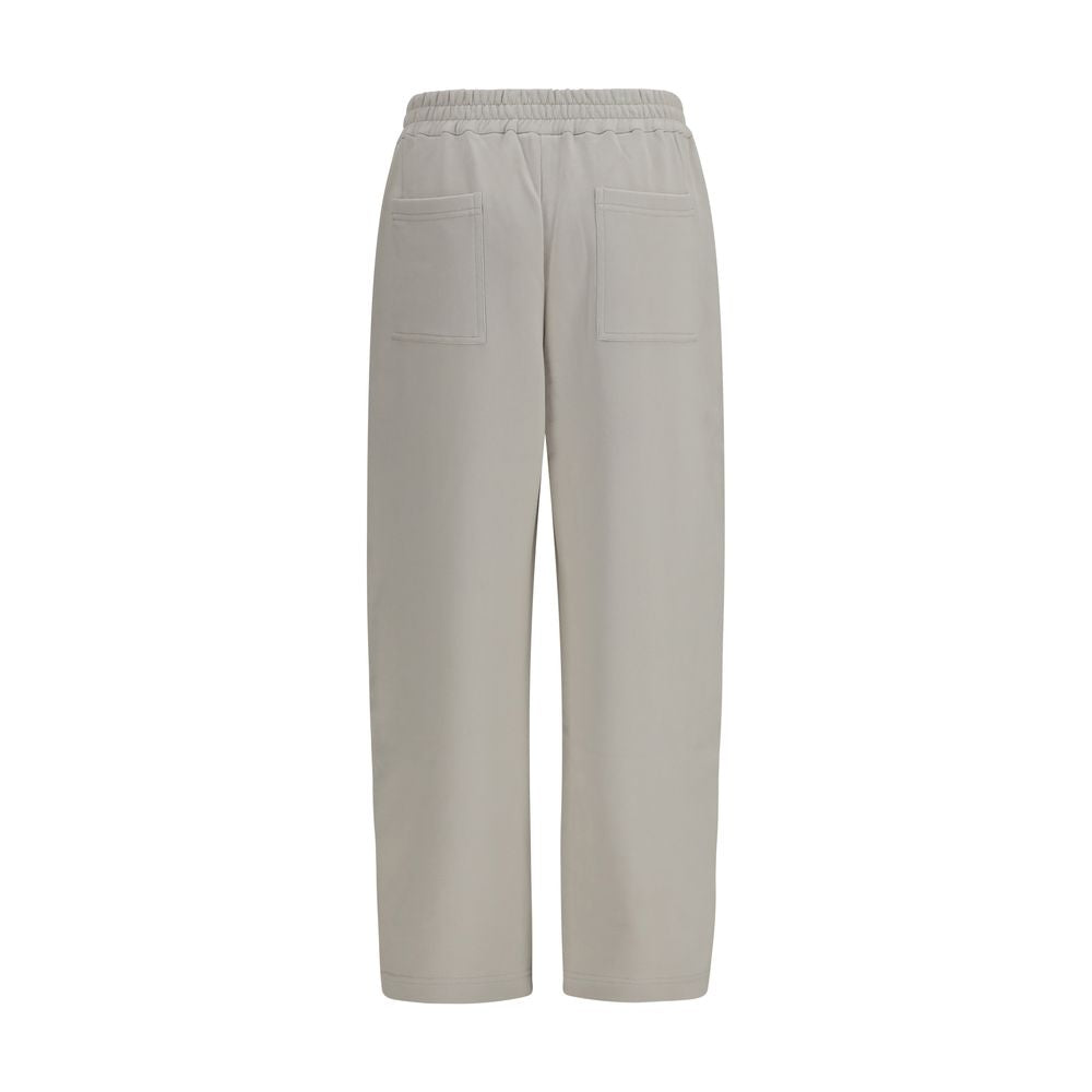 Brunello Cucinelli Beige Cotton Casual Pants