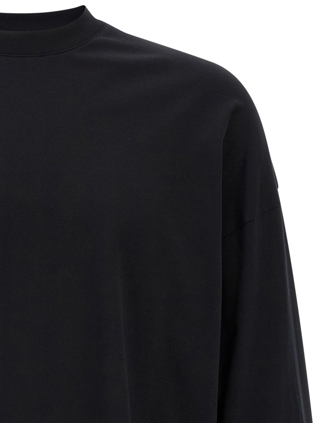 Jil Sander Black Cotton T-Shirt