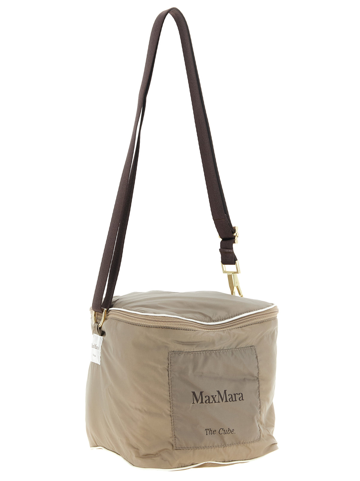 Max Mara Beige Polyamide Sleeveless Jacket