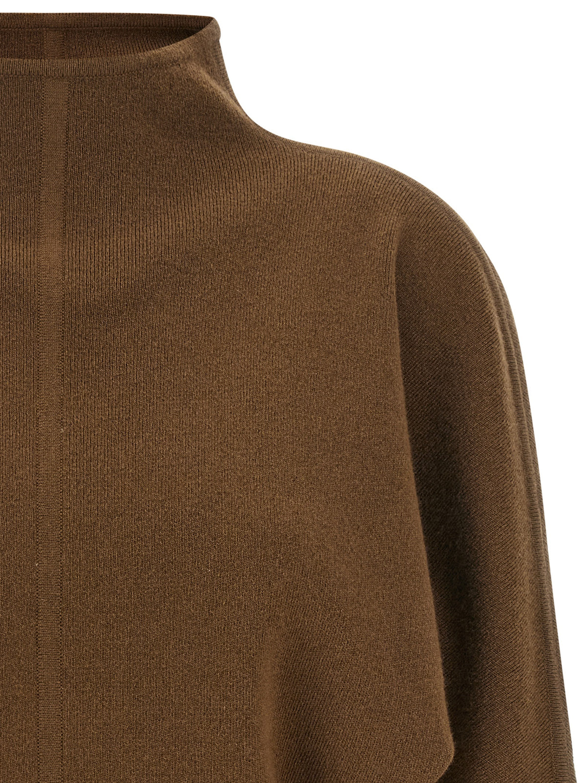 Max Mara Brown Virgin Wool Cardigan
