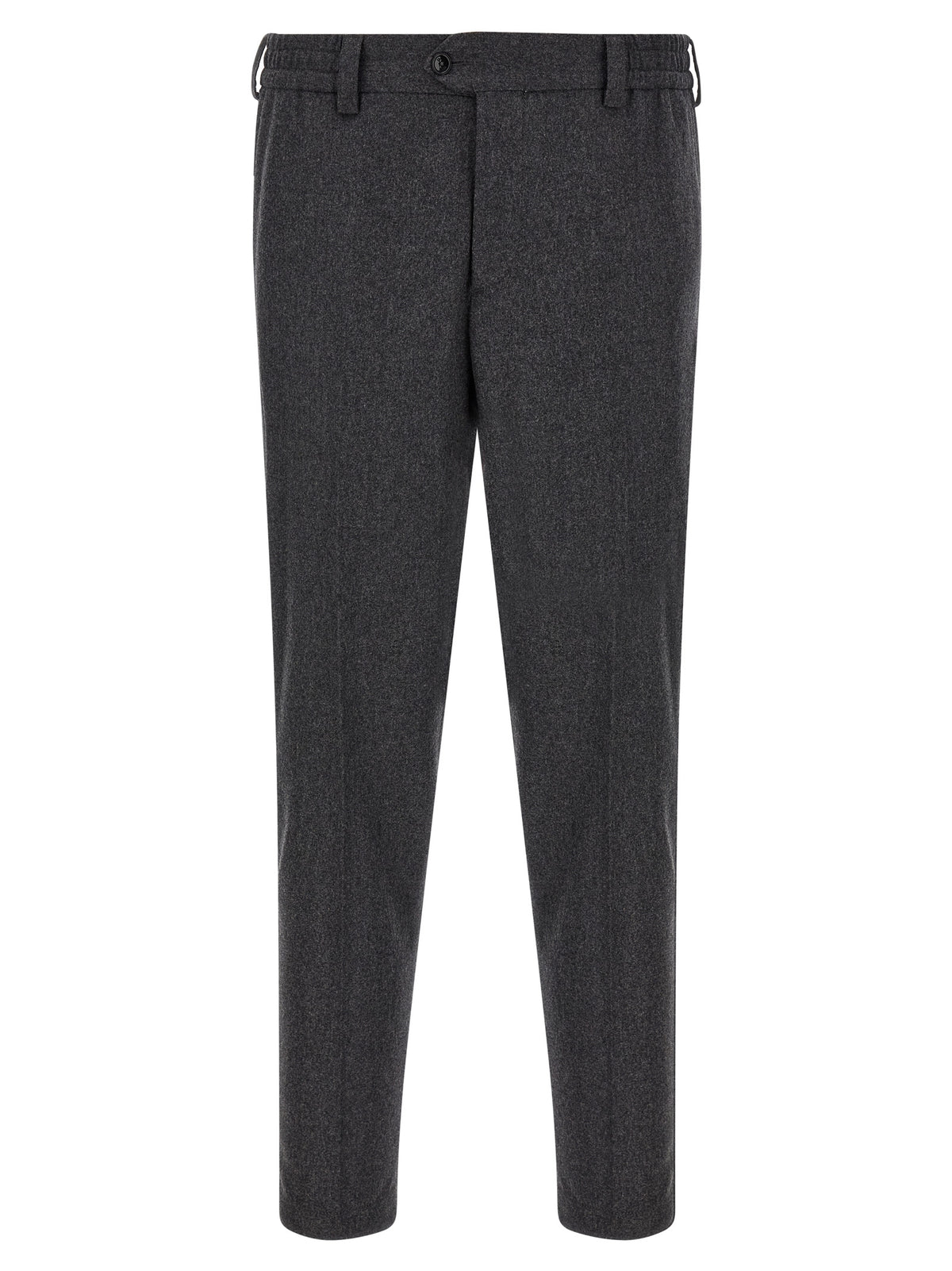 PT Torino Gray Virgin Wool Dress Pants