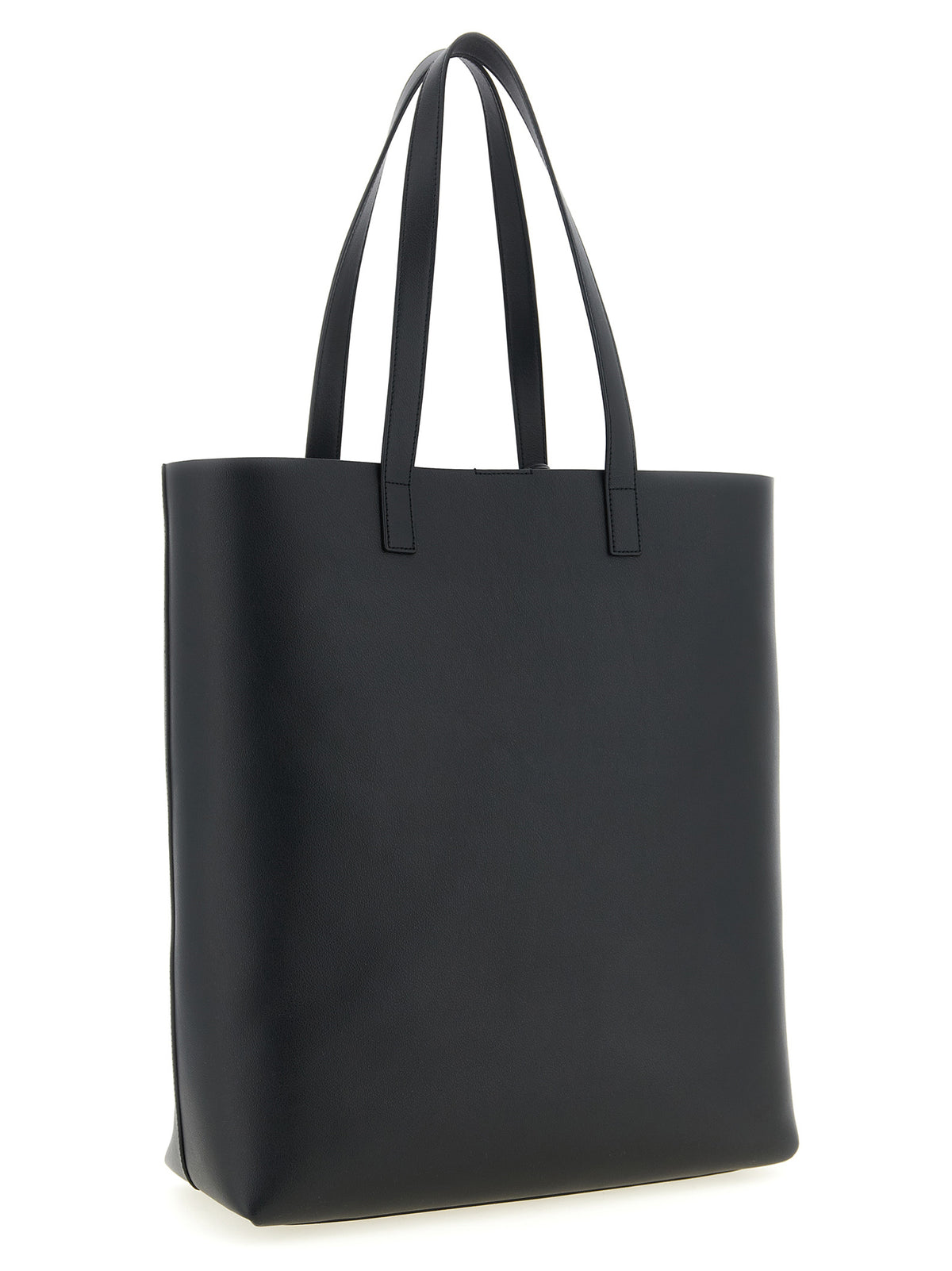 Saint Laurent Black Calfskin Tote Bag