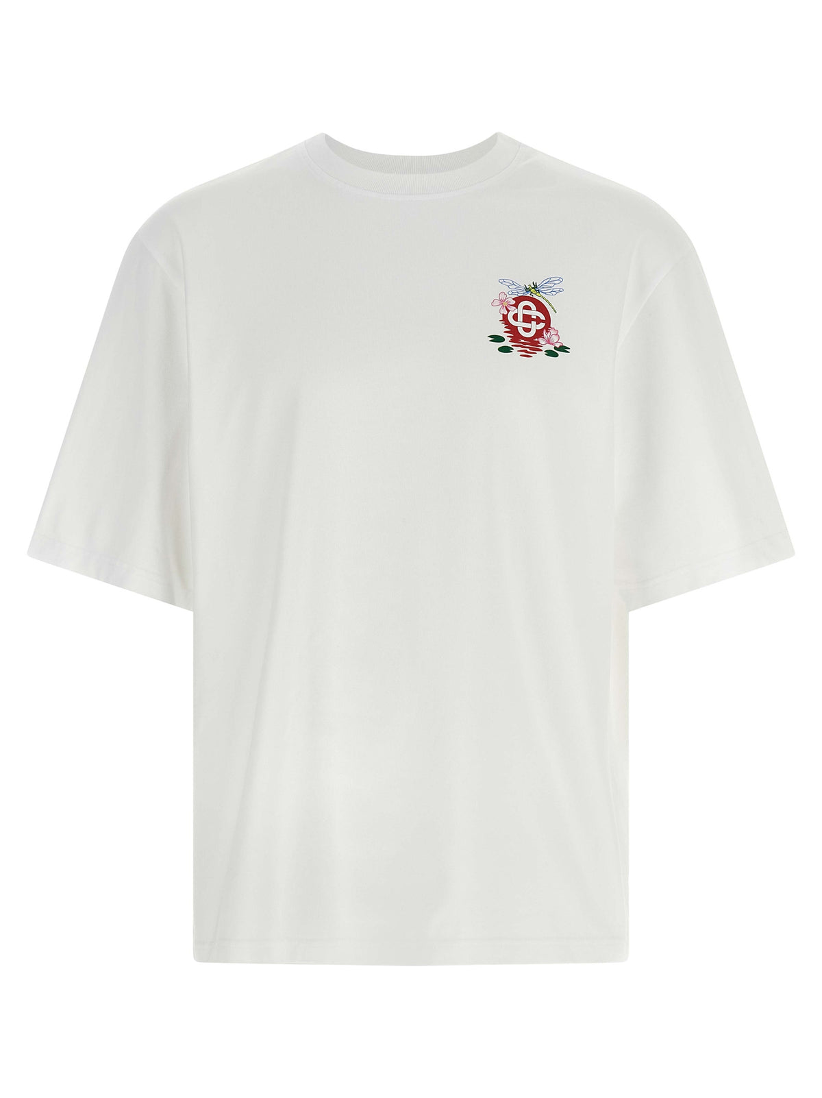 Casablanca White Organic Cotton T-Shirt