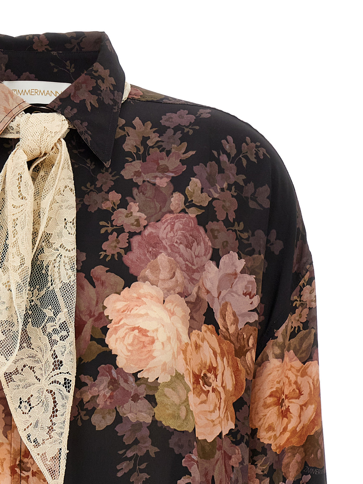 Zimmermann Multicolor Silk Blouse