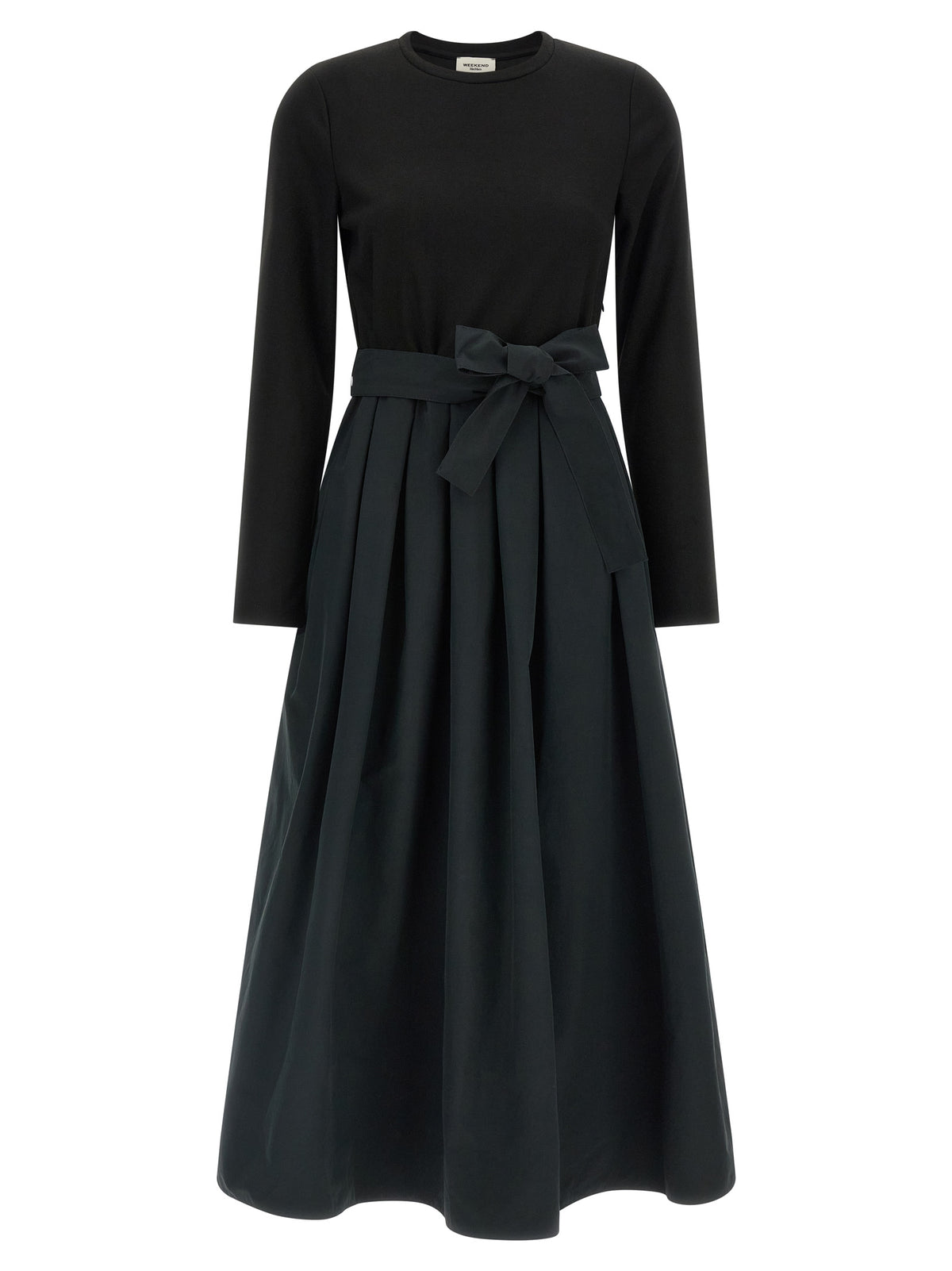 Max Mara Black Viscose Long Dress