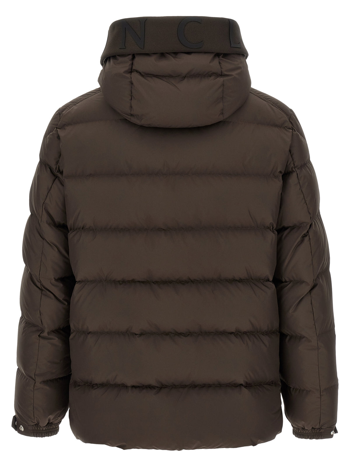 Moncler Brown Polyester Full-Length Jacket