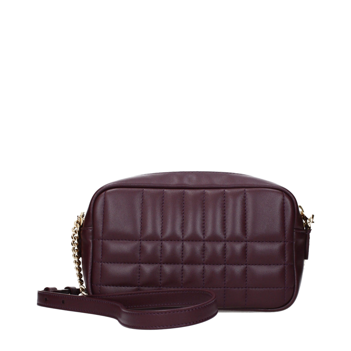 Burberry Red Leather Crossbody Bag
