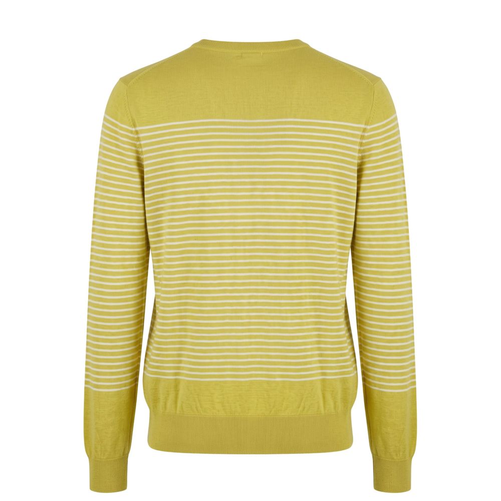 Malo Green Cotton Men's Sweater